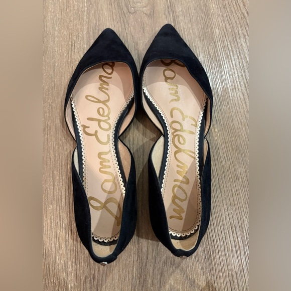 SAM EDELMAN • Women's Pointed Suede Flat • Size 9 - Picture 5 of 14